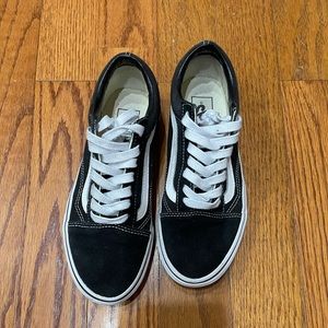 Classic black old skool vans